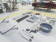 Classic Motors - 1969 Alfa Romeo Giulia GTA 1300 Junior AR1235265 Red - Restoration